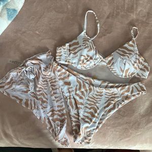 AURELLE BIKINI SET WITH WRAP SKIRT